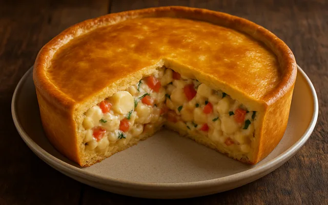 Torta de palmito